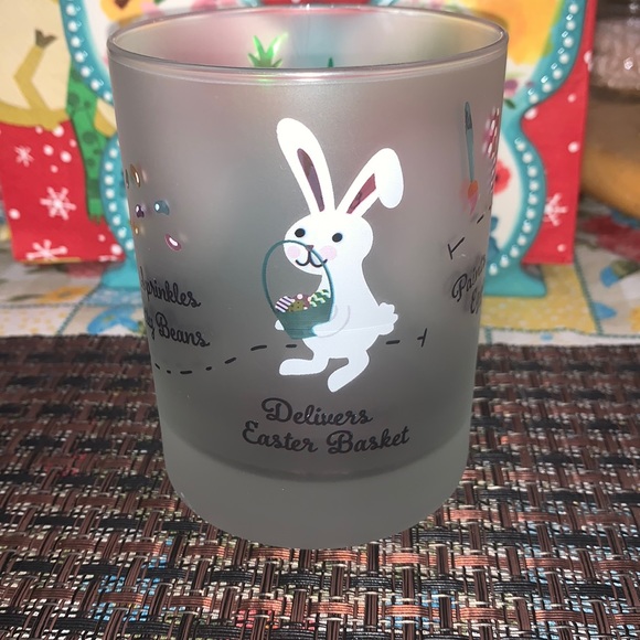 Culver Frosted Glass Easter Bunny Tumbler - Picture 1 of 11